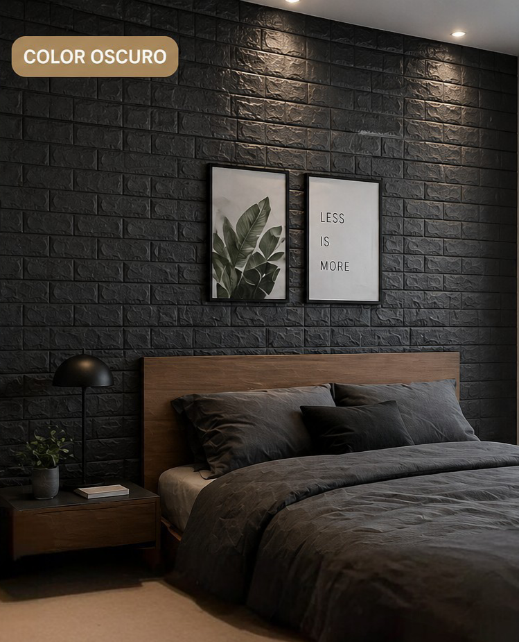 Panel 3D Efecto Ladrillo | Transformá tu pared fácil y rápido